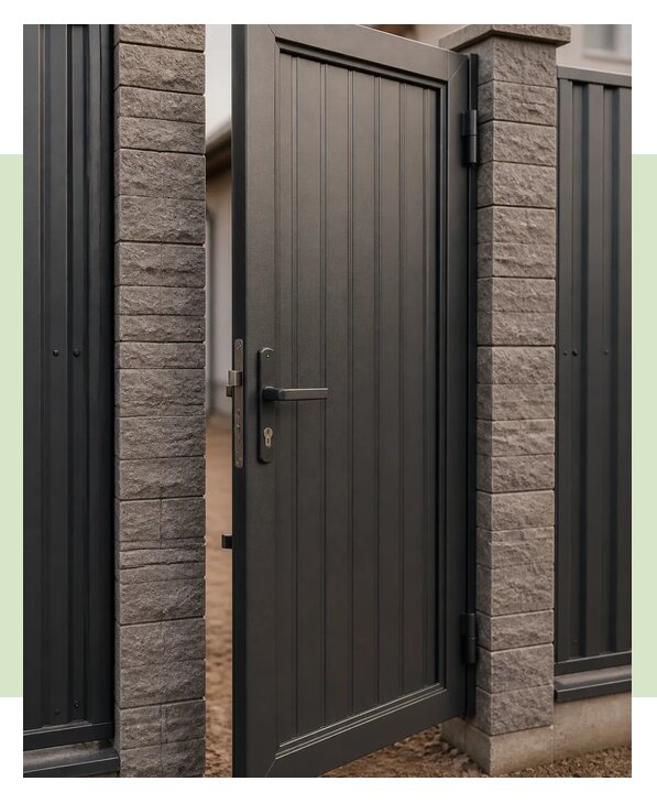 Калитка с замком для дачи в Сердобске по цене от 8594 р. | ЗаборЭксеперт-Срд